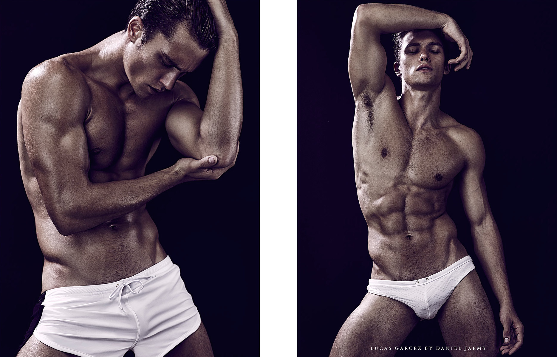 Model: Lucas Garcez, Brazil Photographer: Daniel Jaems, London Swimwear by ...